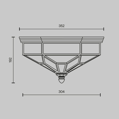 Laevalgusti H356-CL-03-BZ