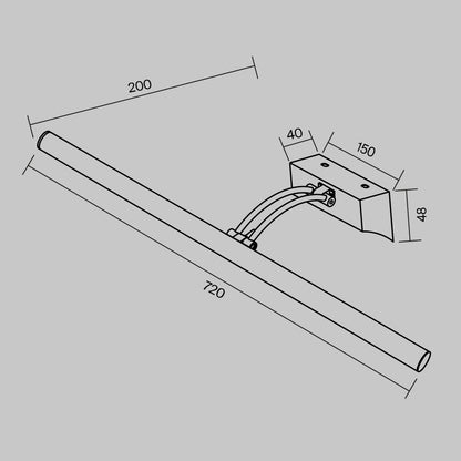 Taustvalgus MIR003WL-L16CH