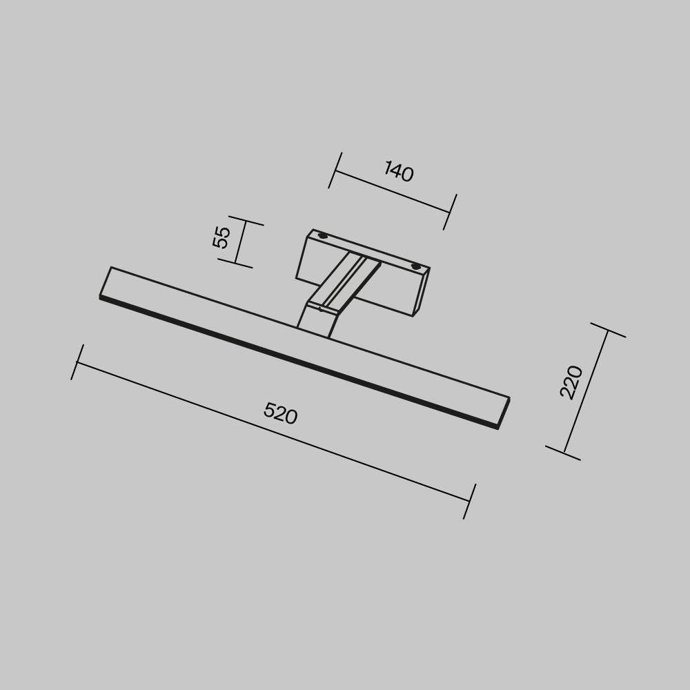 Taustvalgus MIR010WL-L12B4K
