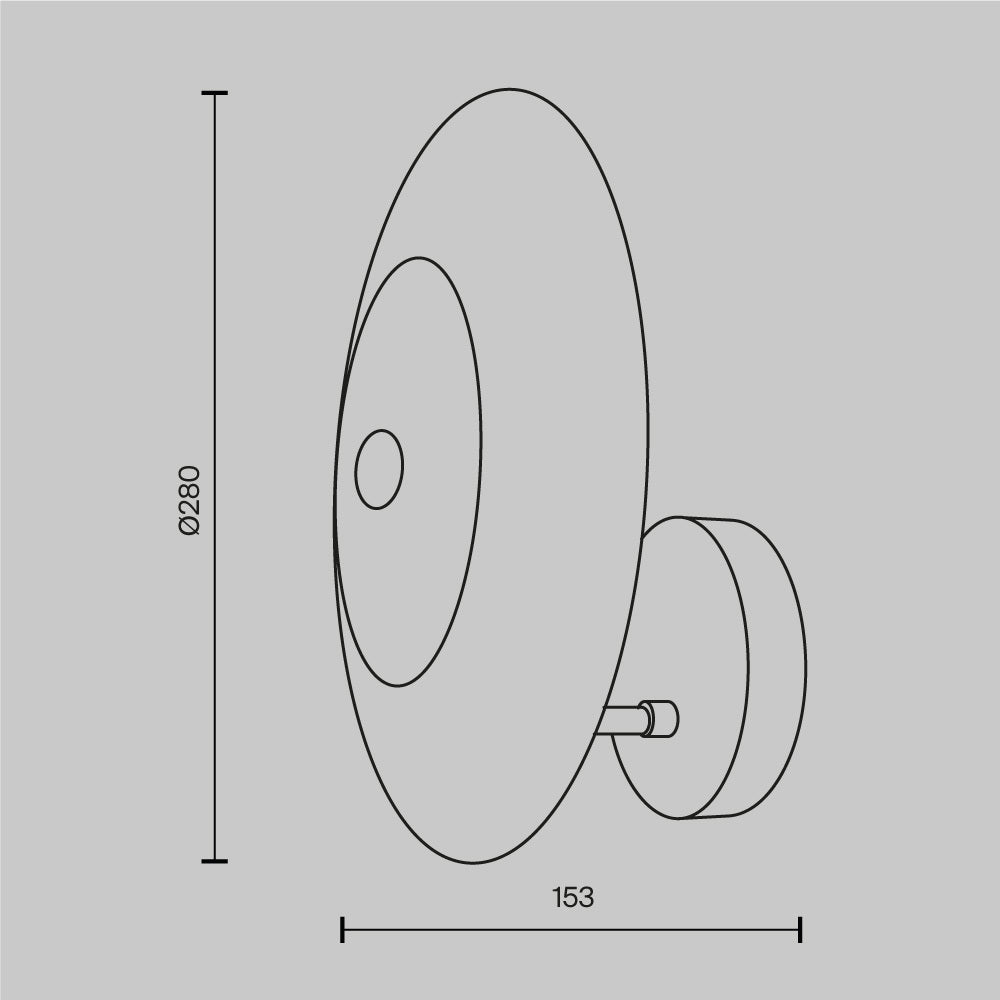 Wall Lamp MOD007WL-01G