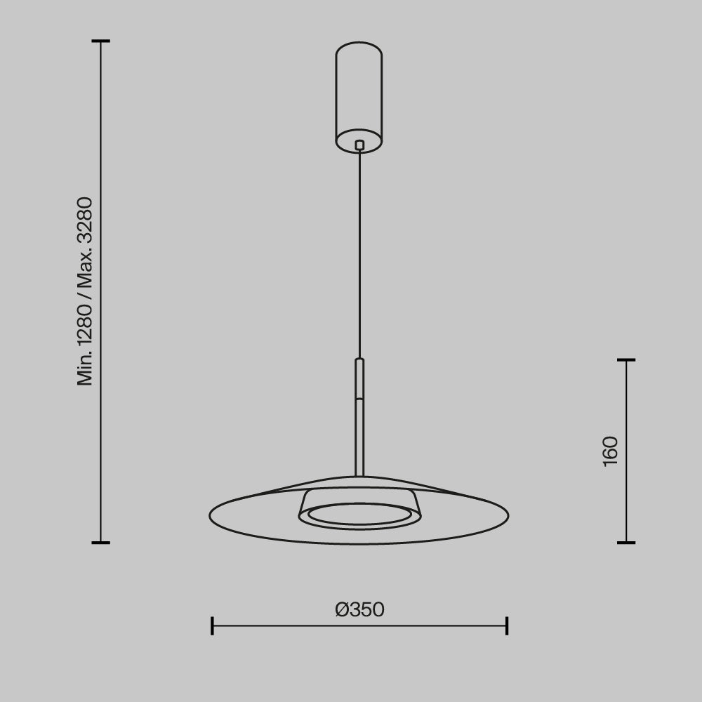 Rippvalgusti MOD041PL-L15B3K1