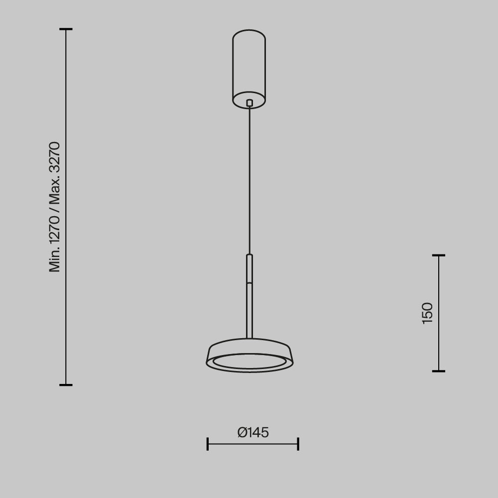 Rippvalgusti MOD041PL-L15G3K