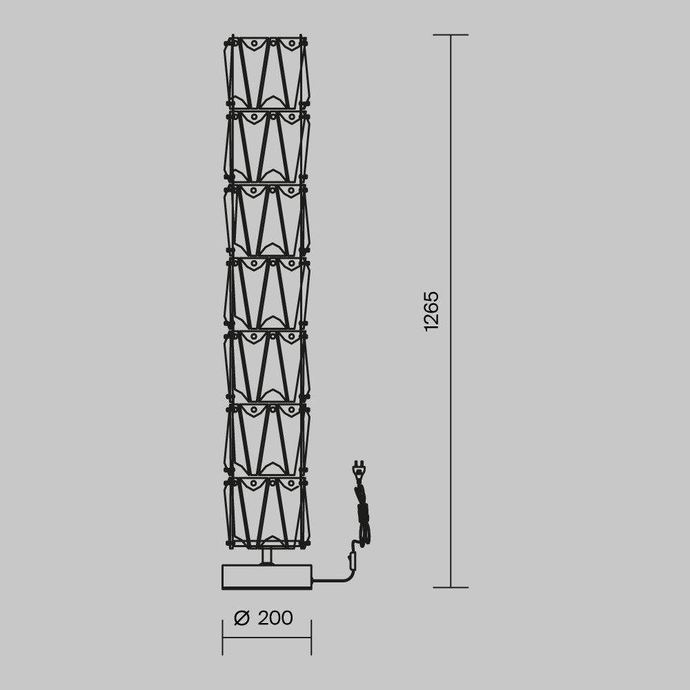 Floor Lamp MOD043FL-08G