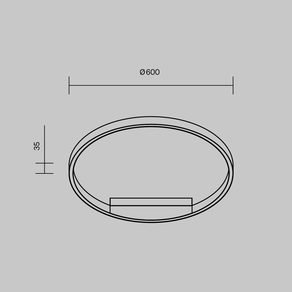 Laevalgusti MOD058CL-L35BK