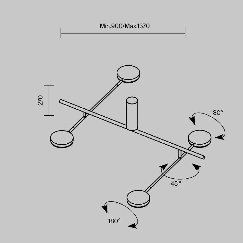 Laelamp MOD070CL-L30B3K