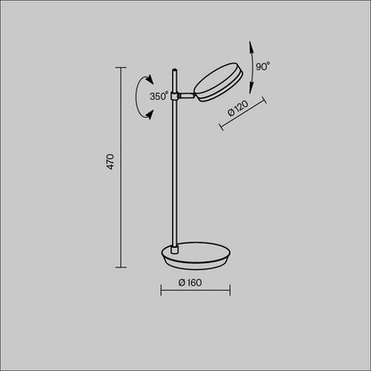 Laualamp MOD070TL-L8B3K