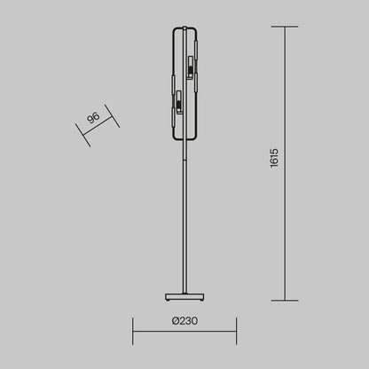 Floor Lamp MOD099FL-02G