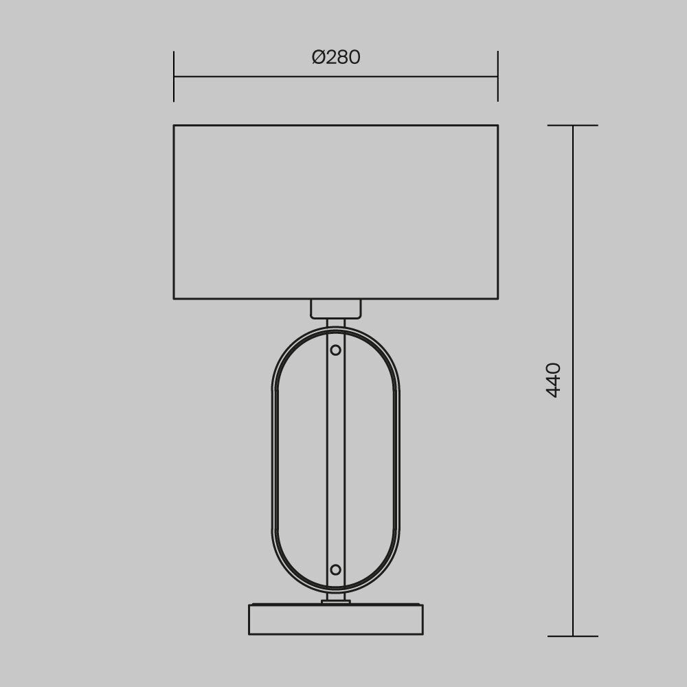 Laualamp MOD099TL-01G