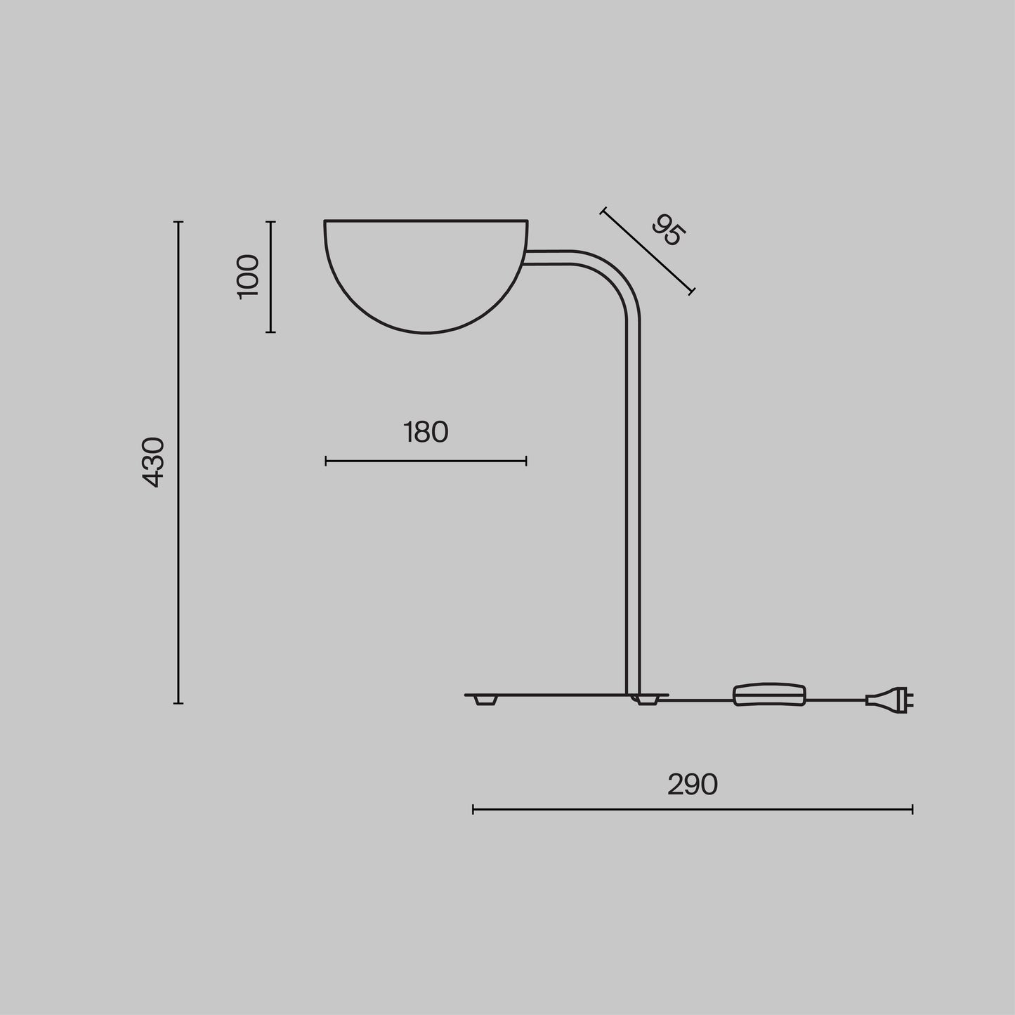 Laualamp MOD126TL-01B