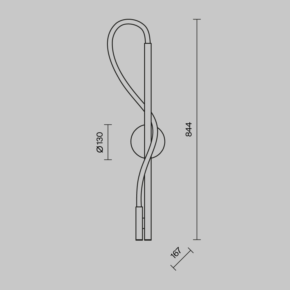 Seinalamp MOD166WL-L12G3K