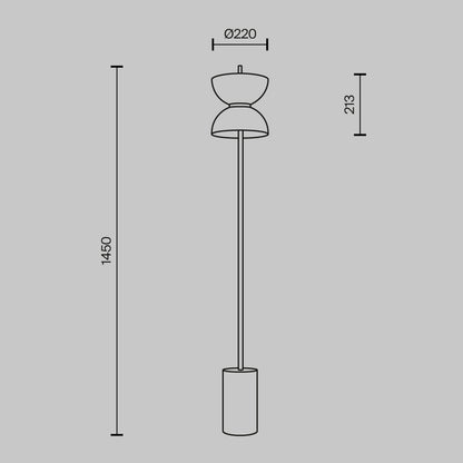 Floor lamp MOD178FL-L11W3K