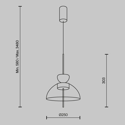 Pendant Lamp MOD185PL-L11B3K2