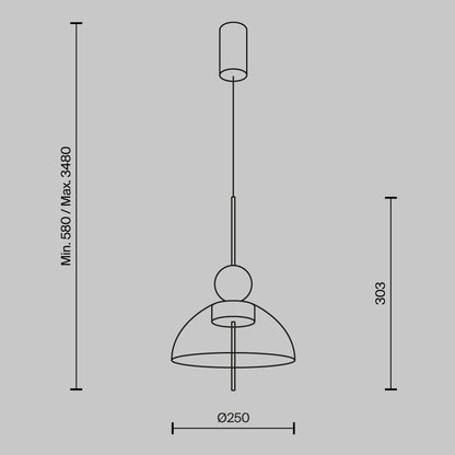 Pendant Lamp MOD185PL-L6B3K1