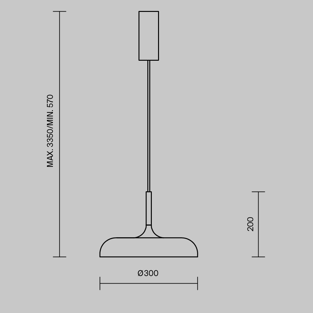 Rippvalgusti MOD189PL-L12B3K1