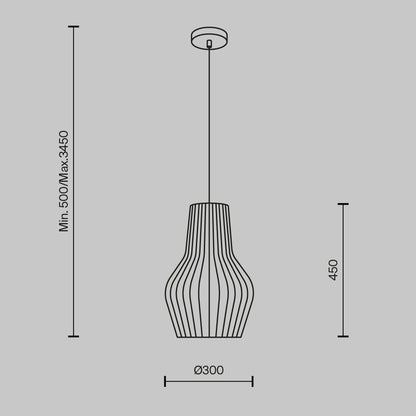 Ripatsvalgusti MOD191PL-01W1