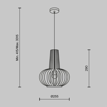 Rippvalgusti MOD193PL-01W