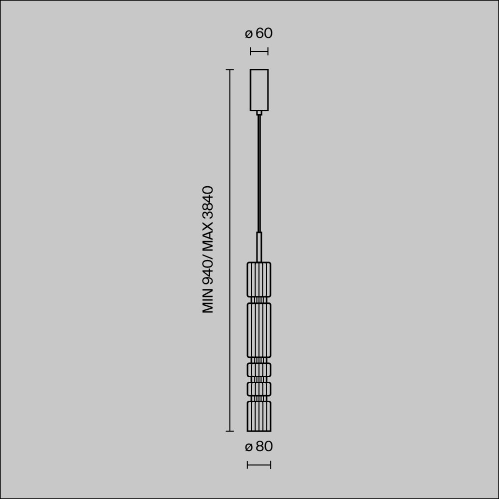 Rippvalgusti MOD272PL-L12BS3K