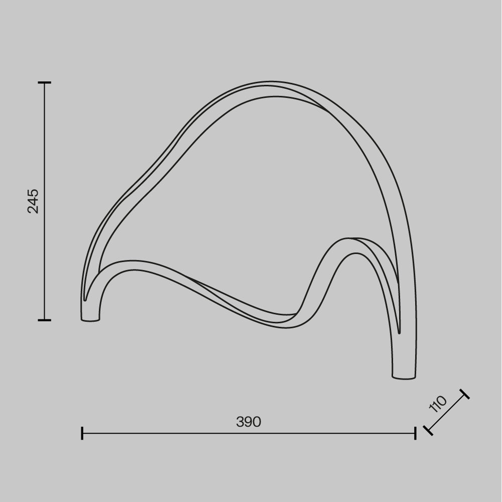 Laualamp MOD283TL-L12BS3K