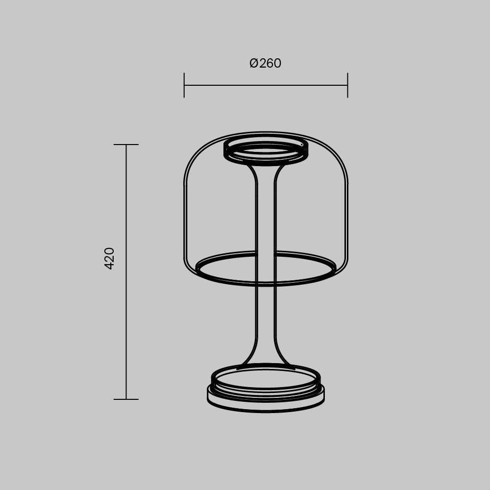 Laualamp MOD286TL-L18G3K