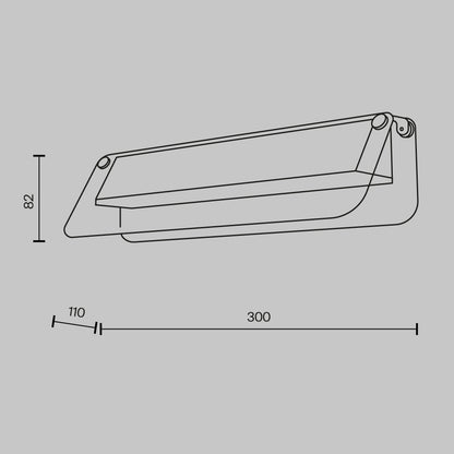 Wall lamp MOD296WL-L6BC3K
