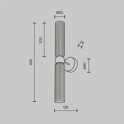 Wall lamp MOD302WL-02CG1