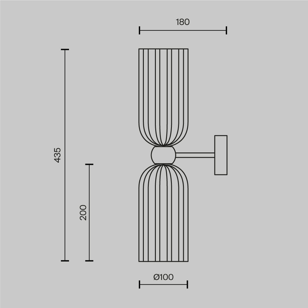 Wall Lamp MOD302WL-02GR