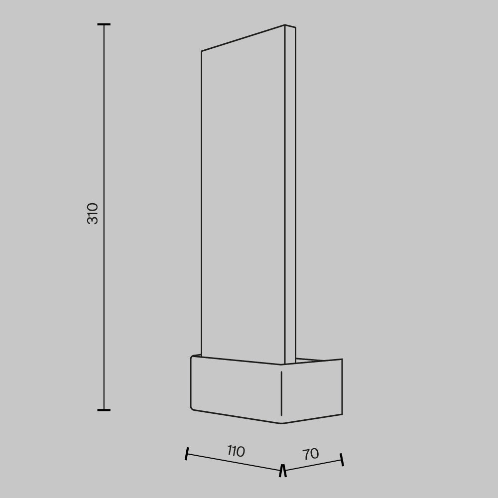 Seinalamp MOD318WL-L3BS3K