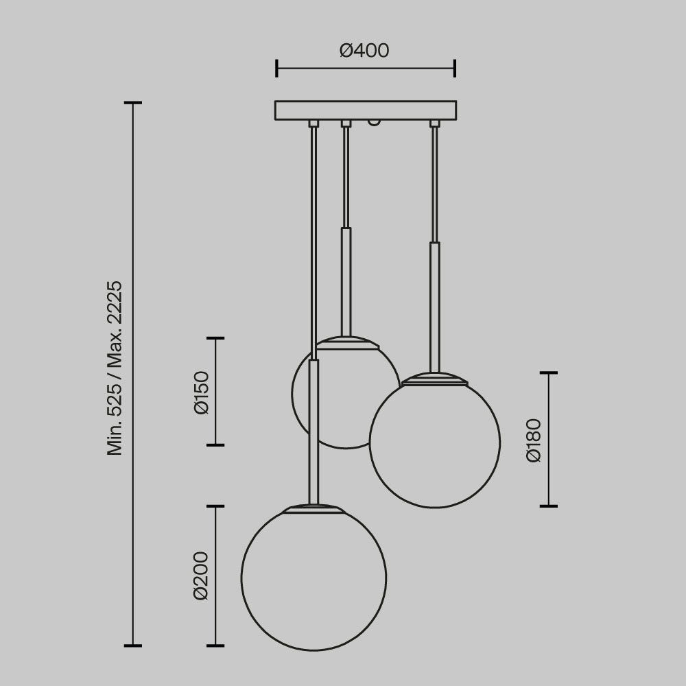 Rippvalgusti MOD321PL-03B