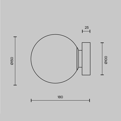 Wall Lamp MOD321WL-01B