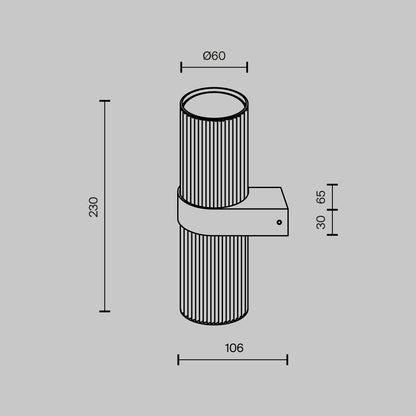 Wall Lamp MOD326WL-02MG