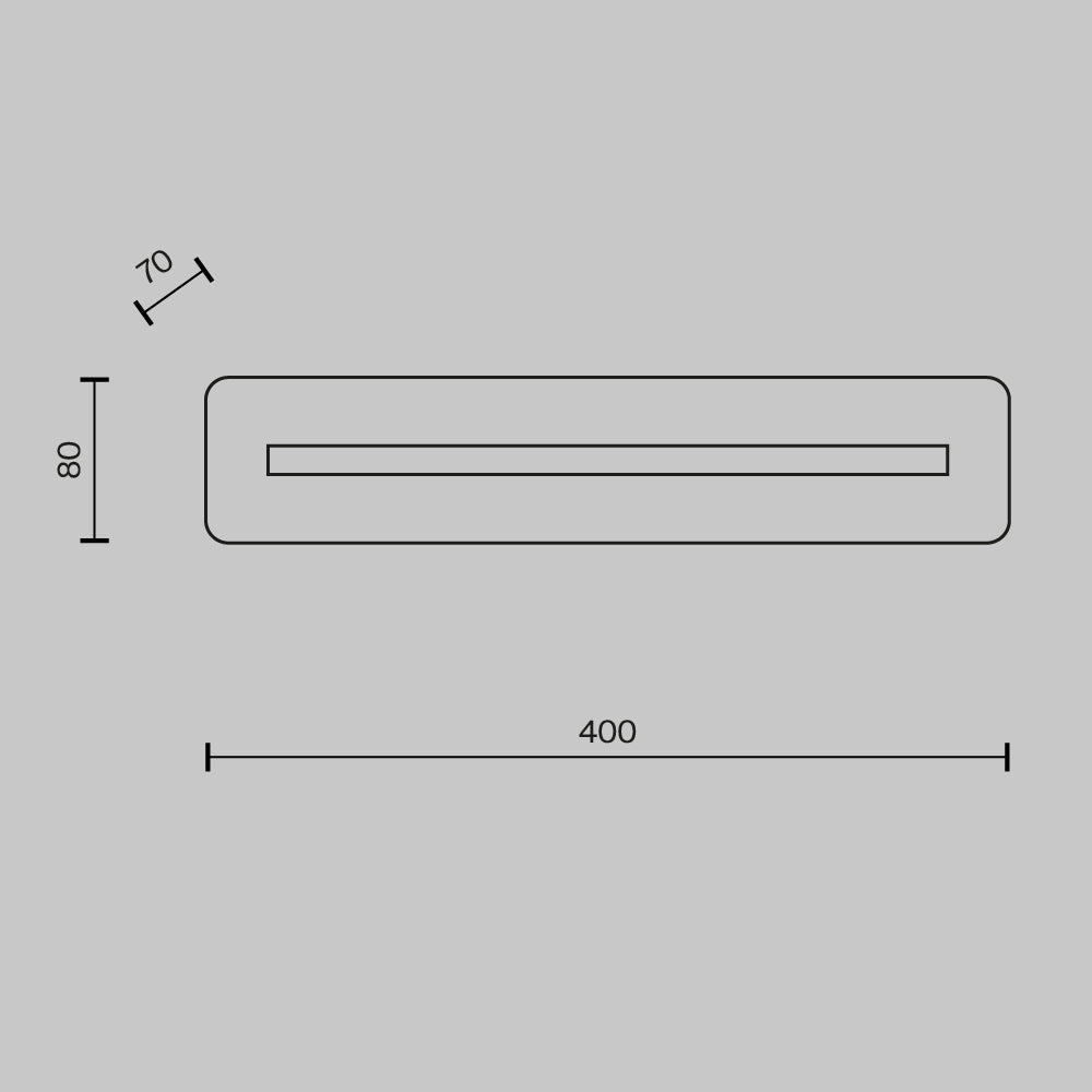 Wall lamp MOD366WL-L9BS3K