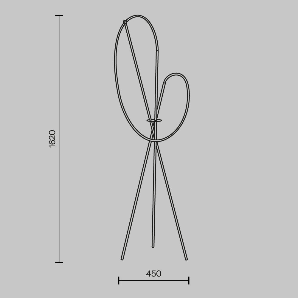 Floor lamp MOD369FL-L36B3K
