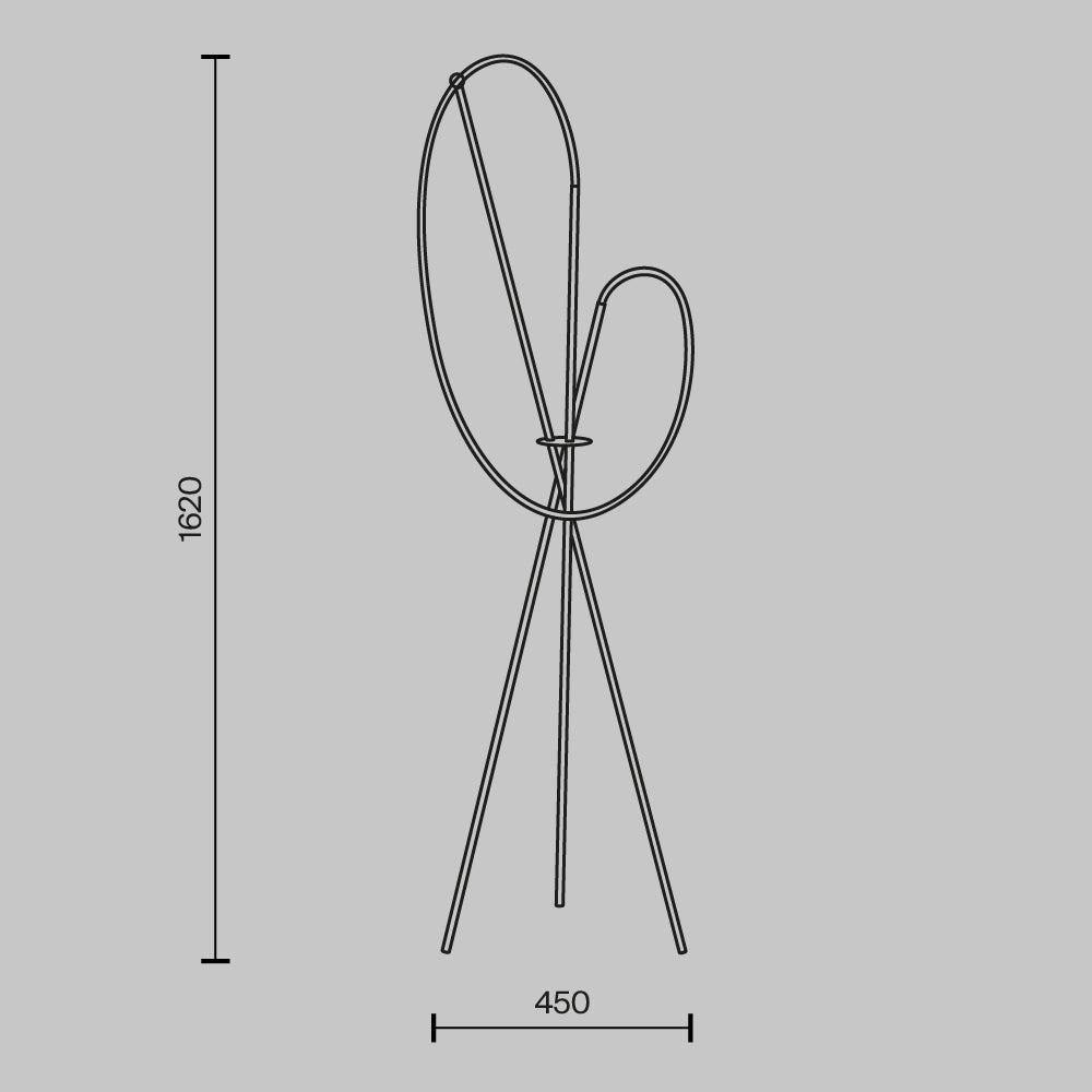 Floor lamp MOD369FL-L36BS3K