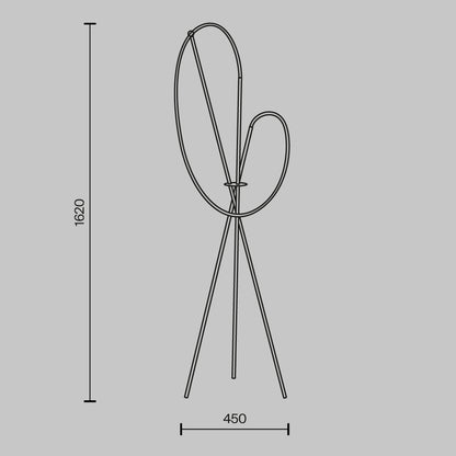 Floor lamp MOD369FL-L36BS3K