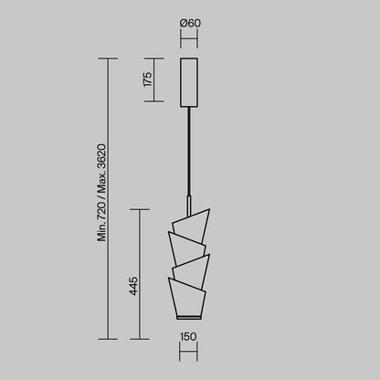 Rippvalgusti MOD374PL-L28W3K