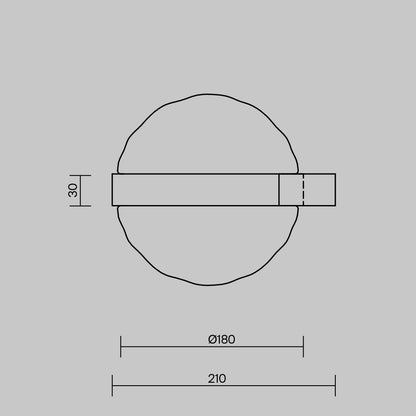 Seinavalgusti MOD379WL-L6B2.7K