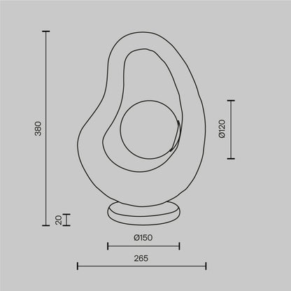 Laualamp MOD380TL-01W