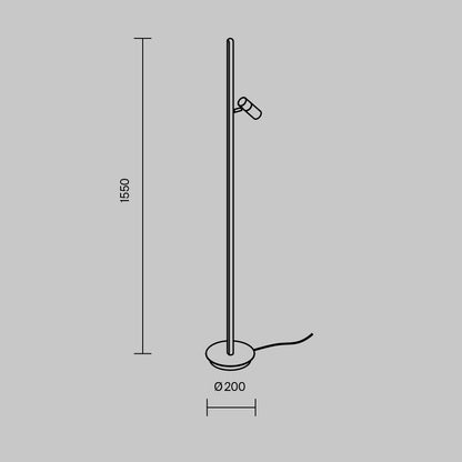 Floor lamp MOD395FL-L28B3K