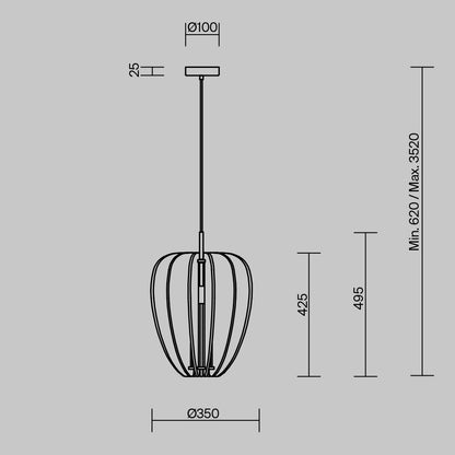 Rippvalgusti MOD398PL-01GR
