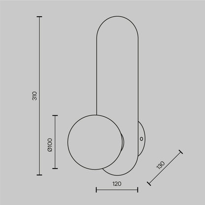 Wall Lamp MOD419WL-01B