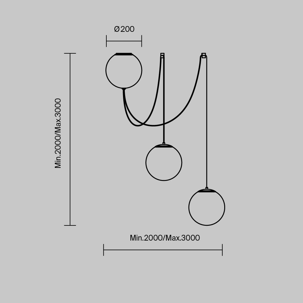 Rippvalgusti MOD427PL-L30B3K1