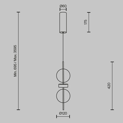 Ripatsvalgusti MOD478PL-L8B3K