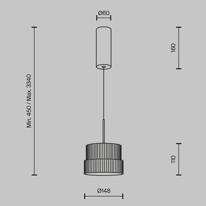 Ripatsvalgusti MOD496PL-L12WK