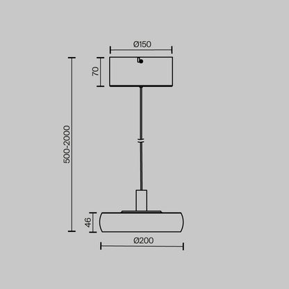 Rippvalgusti MOD498PL-L13BK1