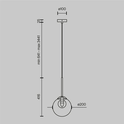 Rippvalgusti MOD521PL-01G3