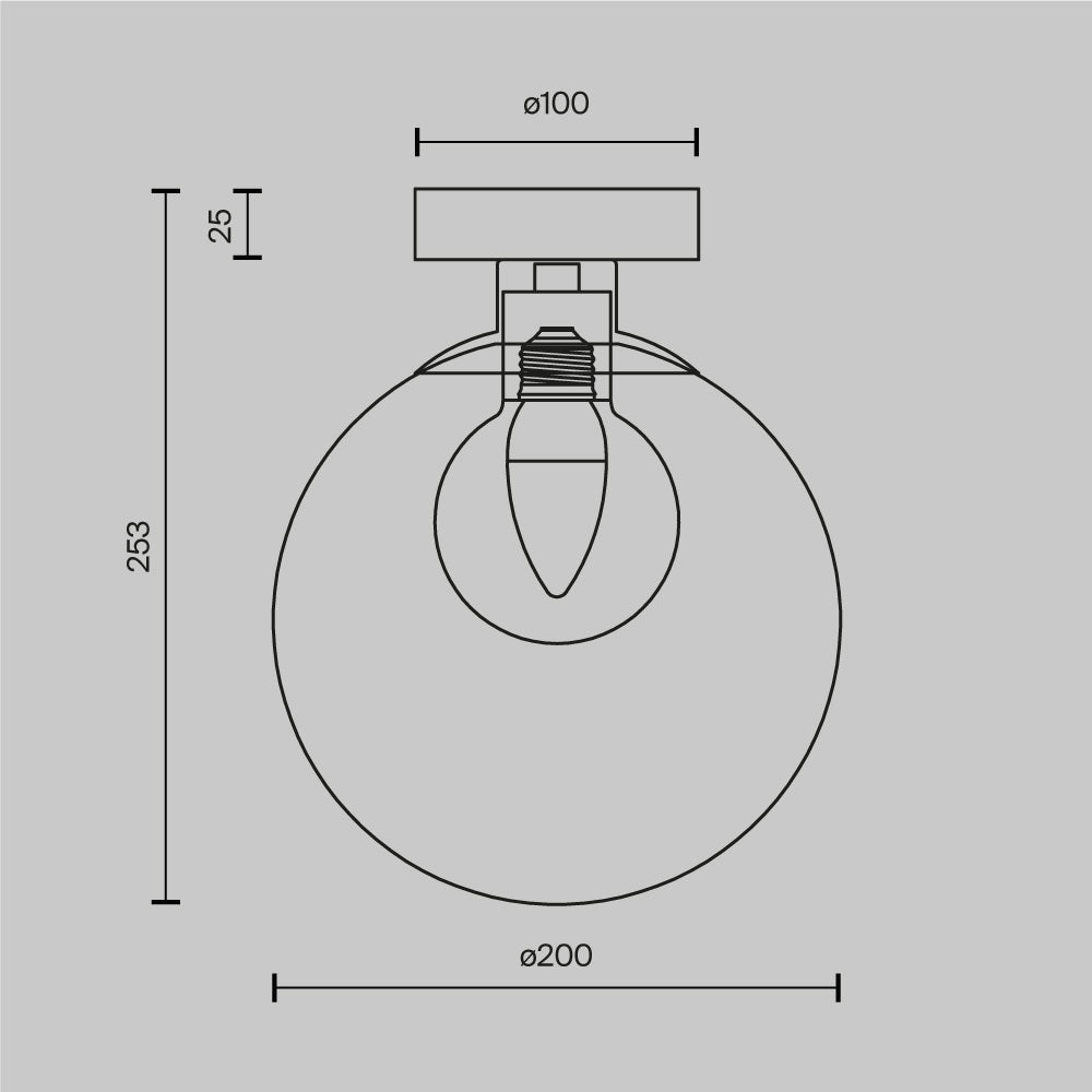 Wall Lamp MOD521WL-01G3