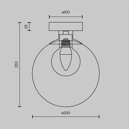 Wall Lamp MOD521WL-01G3