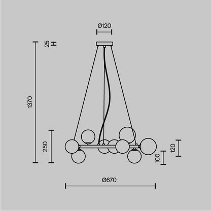 Rippvalgusti MOD545PL-11BS