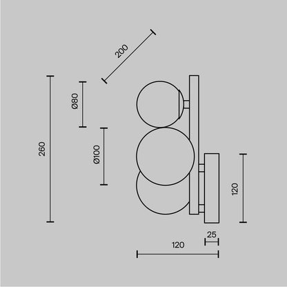 Seinalamp MOD545WL-03BS