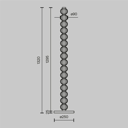 Floor lamp MOD555FL-L23G3K
